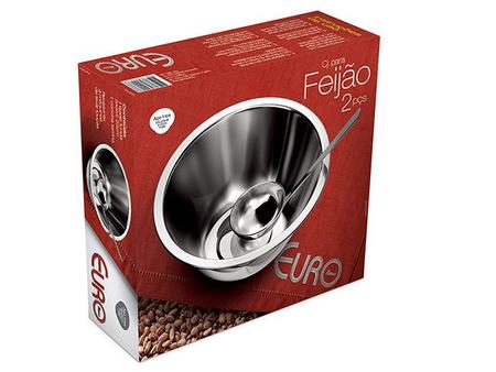 Imagem de Conjunto para Feijão Inox 2 Peças Euro Home