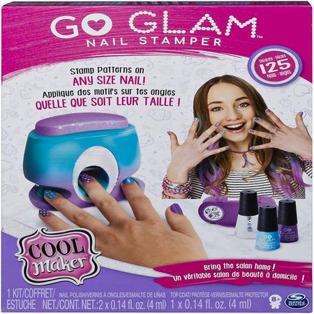 Conjunto Pintura De Unhas Go Glam Nail Stamper - Conjunto Pintura