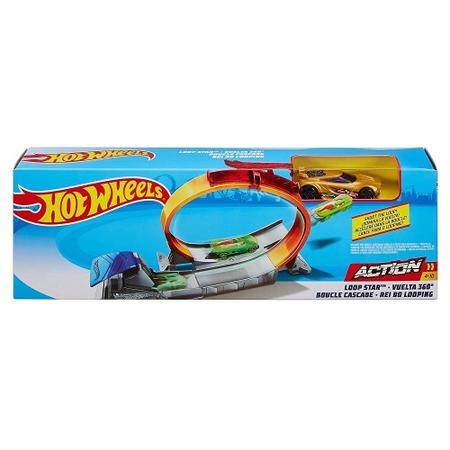 Conjunto Pista De Percurso Hot Wheels Action Com 1x Carrinho Set De  Acrobacias Rei Do Looping Mattel na Americanas Empresas