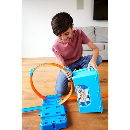 Conjunto Pista De Percurso Multiloop Com Carrinho Hot Wheels