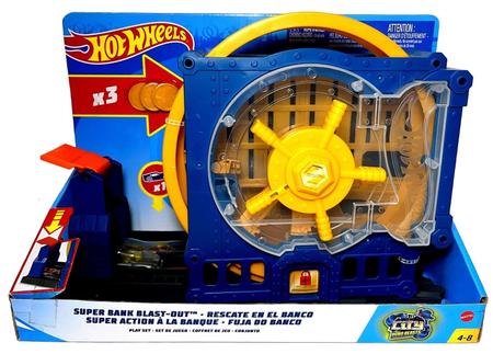 Hot Wheels City Super Bank Blast-Out 