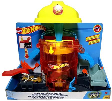 Pista Hot Wheels City Quartel dos Bombeiros Super Loop Mattel - Pistas de  Brinquedo - Magazine Luiza