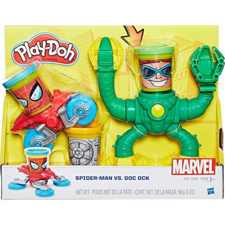 Imagem de Conjunto Play-Doh Spiderman Vs Doc Ock - Hasbro