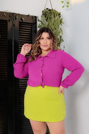 Conjunto Plus Size Cropped Blusa Com Calça Moda Feminina Xg - Moda M. -  Conjunto de Roupa Feminina - Magazine Luiza