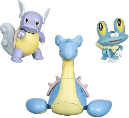 Conjunto Pokémons Água: Froakie, Wartortle, Lapras - 3 unidades - Brinquedo  Infantil - Pokemon - Livros de Literatura Infantil - Magazine Luiza