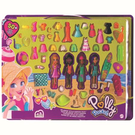 Boneca – Polly Pocket – Super Kit de Moda Aquático – 7,6 cm – Mattel -  RioMar Aracaju Online