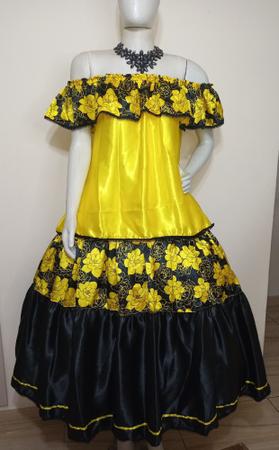 Roupa cigana cheap umbanda feminina