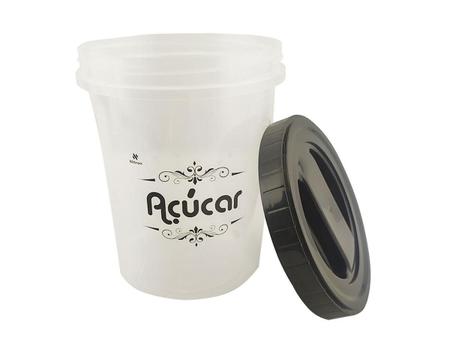 Conjunto Potes Café E Açúcar Conservador Alimento Redondo - Nitron Imagem de Conjunto Potes Café E Açúcar Conservador Alimento Redondo