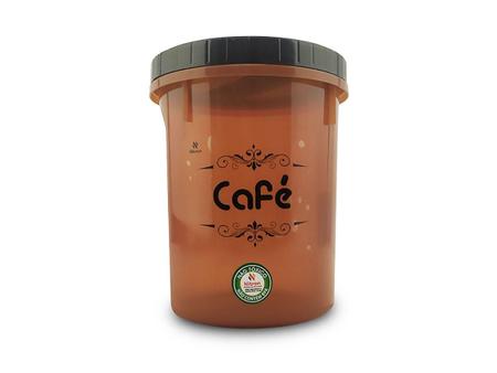 Conjunto Potes Café E Açúcar Conservador Alimento Redondo - Nitron Imagem de Conjunto Potes Café E Açúcar Conservador Alimento Redondo