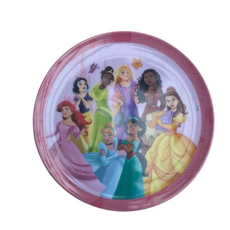 Imagem de Conjunto Prato Copo Caneca J Americano Colher Princesas - Nt