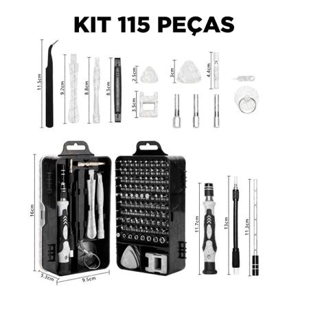Conjunto Profissional de Ferramentas de Reparo Magnéticas Multiuso - DESERT ECOM Imagem de Conjunto Profissional de Ferramentas de Reparo Magnéticas Multiuso