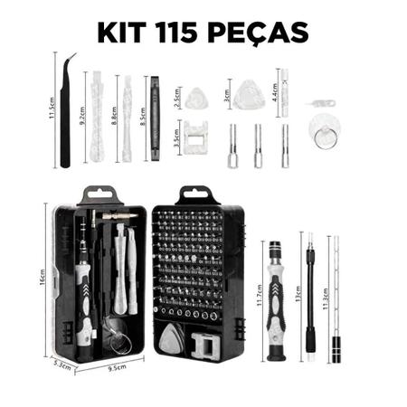 Conjunto Profissional De Ferramentas Reparo Multiuso Xlw-115 - Laurus Imagem de Conjunto Profissional De Ferramentas Reparo Multiuso Xlw-115