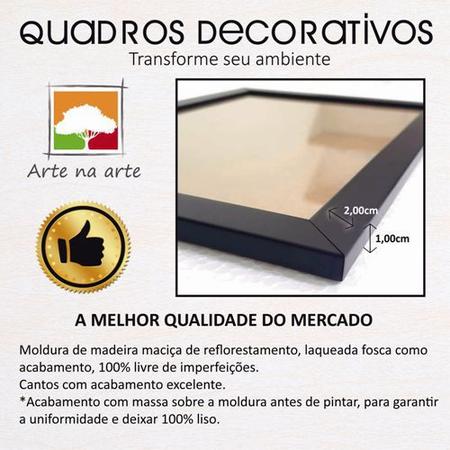 Conjunto 4 Quadros Decorativos Elementos da Terra - Água, Fogo, Terra