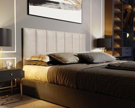 Imagem de Conjunto Quarto  2 Mesas De Cabeceira Pix e1 cabeceira para cama casal 1,40 várias cores