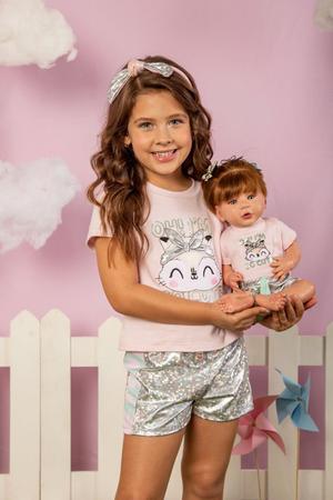 2 Peças/Conjunto 18 Polegadas Poliéster Boneca Roupas , Moderno Raposa  Decoração De Remendo Roupas Para Boneca