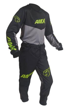 Conjunto Roupa Infantil Amx Prime Moto Camisa Calça Cross Trilha -  Conjuntos e Macacão para Moto - Magazine Luiza