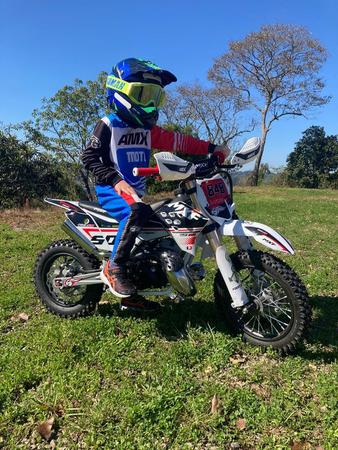 Conjunto Roupa Infantil Amx Prime Moto Camisa Calça Cross Trilha -  Conjuntos e Macacão para Moto - Magazine Luiza