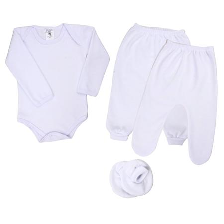 Imagem de Conjunto Roupas De Bebê Moletom Kit Com 4 Peças Inverno