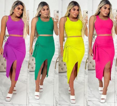 Saia longa best sale lascada