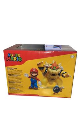 Super Mario Toy Figurine - Super Mario - Mario vs. Bowser