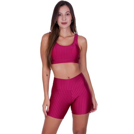 Imagem de Conjunto Top e Short 3D Academia Fitness - CONJUNTO MICHELE