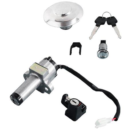 Conjunto Travas Cg 150 Titan KS/ES/ESD 2004 Até 2008 4 Peças - Zouil Imagem de Conjunto Travas Cg 150 Titan KS/ES/ESD 2004 Até 2008 4 Peças