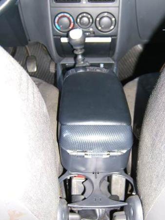 Imagem de Console Apoio De Braço Universal Automotivo Com Porta Copos e Objetos - Carbono