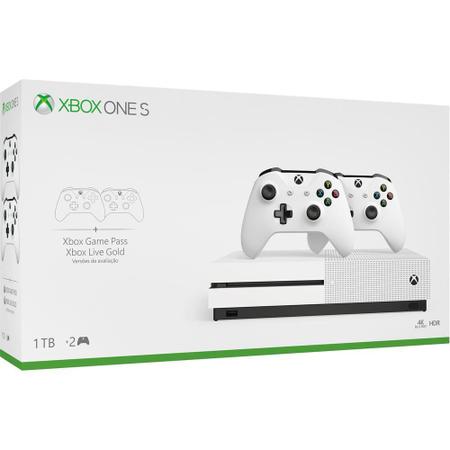 Console Microsoft Xbox One S 1TB 2 Controles 234-00603