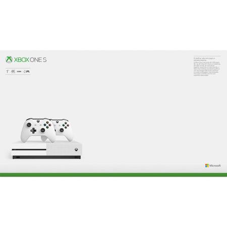 Console Microsoft Xbox One S 1TB Branco + 2 Controles sem fio 234