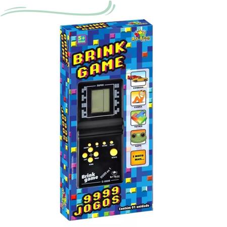 Console Mini Game Antigo Retro Tetris 9999 Jogos Corrida - Art Brink -  Minigame - Magazine Luiza
