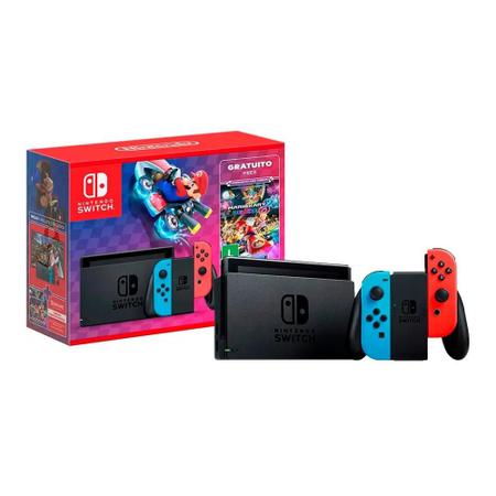 Console Nintendo Switch + Jogo Mario Kart 8 Deluxe