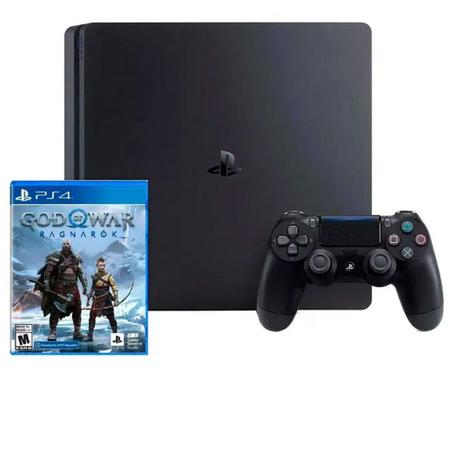 Console Sony PS4 + Jogo God of War Ragnarök, 1TB, Preto - CUH-2214B -  Console PS4 - Magazine Luiza