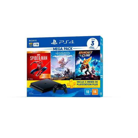 CONSOLE PLAYSTATION 4  MEGA PACK SONY CUH-2214B