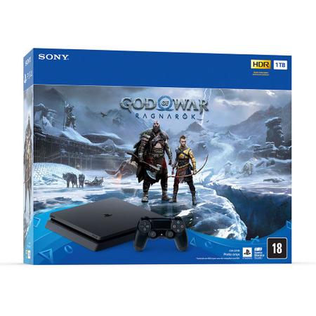 Console Playstation 4 SSD 1TB + Jogo God of War Ragnarok Mídia Física -  Sony - Outros Games - Magazine Luiza