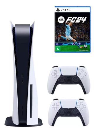 Console Playstation 5 Disco -2 Controles Ps5 + Ea Sports Fc 24 1