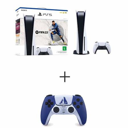 PlayStation 5 Edição Digital 2022 825GB 1 Controle - Sony com FIFA 23  Lançamento - Outros Games - Magazine Luiza