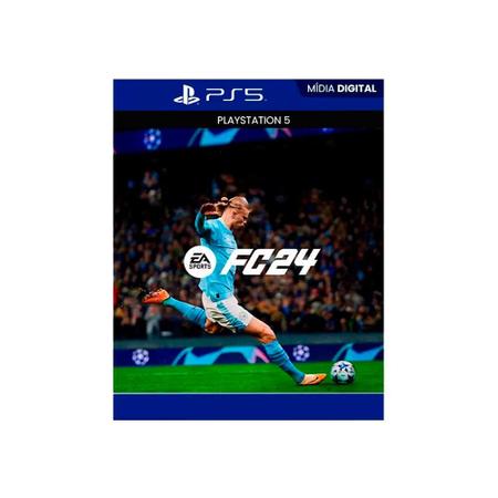 Console Sony PS5 (Playstation 5) Físico 825GB com Disco + Jogo FC 2024 +  Controle sem Fio Sony