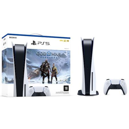 PlayStation 5 Edição Digital 825GB 2 Controles - Sony com God of War  Ragnarok - Outros Games - Magazine Luiza