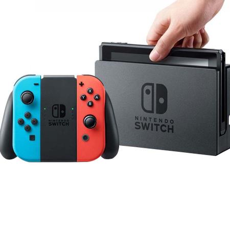 Imagem de Console Portátil Nintendo Switch 32GB Controle Joy-Con HBDSKABA1