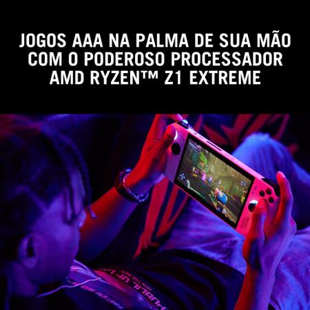 Imagem de Console Portátil ROG Ally AMD Z1 Extreme 512 Gb Ssd 16 Gb Ram Tela 7" Windows 11 Oficial Asus Brasil