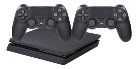 Imagem de Console PS 4 Slim 1tb Extra Dualshock 4 Controller Cor  Preto Onyx