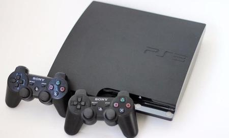 Imagem de Console PS3 Slim 120gb Standard 2 Controles + 5 Jogos Cor Charcoal Black