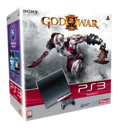 Console PS3 Slim 250GB + Jogos HEN Seminovo - SL Shop - A melhor