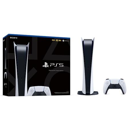 Console Playstation 5 Digital Branco + Controle Dualsense - Playstation -  Magazine Luiza