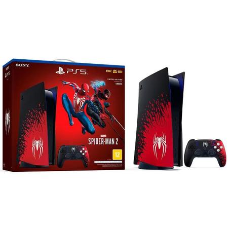 Console Sony Playstation 5 825GB Marvels - Spider-Man 2 Limited Edition -  Console PS5 - Magazine Luiza