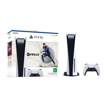 Sony Playstation 5 Completo - Midia Fisica/com Leitor - Ps5 - Escorrega o  Preço