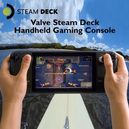 Console Portatil Steam Deck 7 HD Wi-Fi 16/64GB - Black na loja