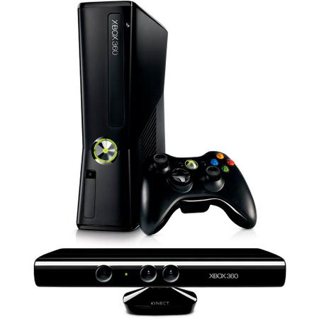 FG Grupo :: VIDEO GAME MICROSOFT XBOX 360 4GB KINECT SENSOR + JOGO FORZA  HORIZON + KINECT SPORTS + KINECT ADVENTURES + CONTROLE SEM FIO