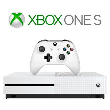 Console Xbox One S de 1 TB I Dois Controles Sem Fio Xbox I 1 mês de  avaliação do Xbox Game Pass I 14 dias de avaliação do Xbox Live Gold  Resolução