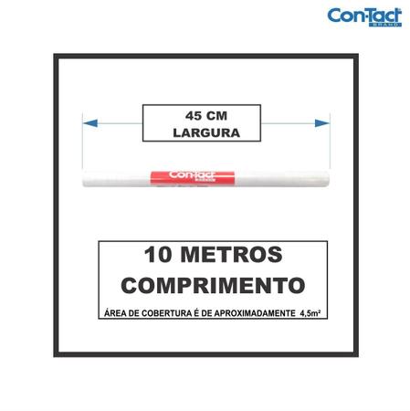 Papel Contact Transparente Cristal 80 Micra 25m x 45cm - Plavitec - Papéis  - Magazine Luiza